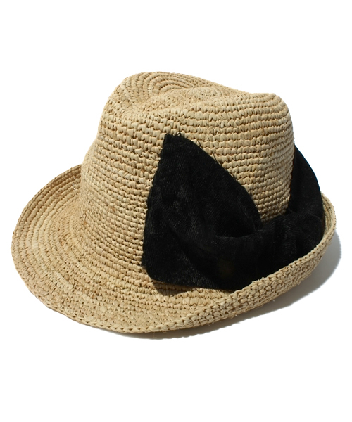 CONTROL FREAK / CTFK(コントロールフリーク)の「【control freak】コーデュロイリボンハット(ハット・レディース・ブラック/ベージュ/ネイビー・FREE)」の8枚目の写真