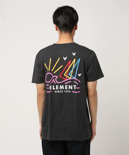 ELEMENT(エレメント)の「ELEMENT メンズ SAIL SS Tシャツ(Tシャツ/カットソー・メンズ・ブラック/ホワイト・LARGE/MEDIUM/X-LARGE)」の4枚目の写真