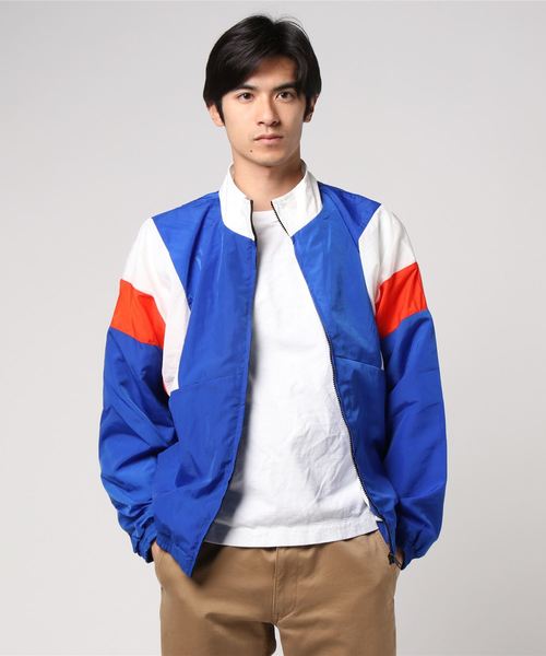 WEGO（ウィゴー）の「WEGO/ナイロンスタンドブルゾン（ブルゾン・メンズ・ブルー/ネイビー/ブラック・LARGE/MEDIUM）」の15枚目の写真