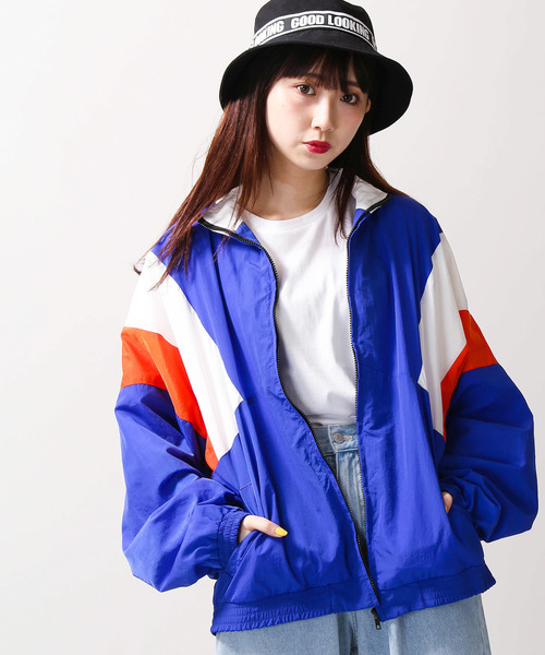 WEGO（ウィゴー）の「WEGO/ナイロンスタンドブルゾン（ブルゾン・メンズ・ブルー/ネイビー/ブラック・LARGE/MEDIUM）」の22枚目の写真