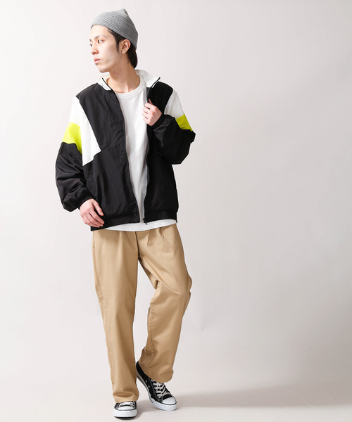 WEGO（ウィゴー）の「WEGO/ナイロンスタンドブルゾン（ブルゾン・メンズ・ブルー/ネイビー/ブラック・LARGE/MEDIUM）」の17枚目の写真