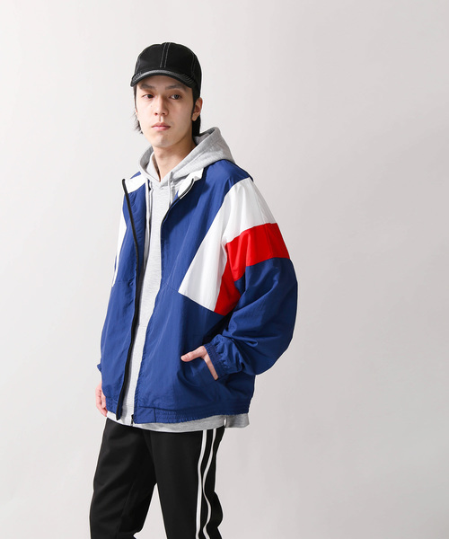 WEGO（ウィゴー）の「WEGO/ナイロンスタンドブルゾン（ブルゾン・メンズ・ブルー/ネイビー/ブラック・LARGE/MEDIUM）」の11枚目の写真