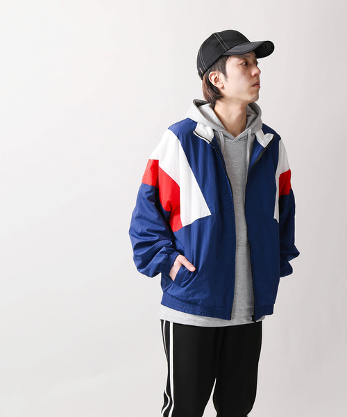 WEGO（ウィゴー）の「WEGO/ナイロンスタンドブルゾン（ブルゾン・メンズ・ブルー/ネイビー/ブラック・LARGE/MEDIUM）」の12枚目の写真
