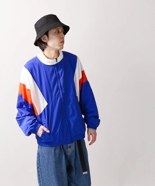 WEGO（ウィゴー）の「WEGO/ナイロンスタンドブルゾン（ブルゾン・メンズ・ブルー/ネイビー/ブラック・LARGE/MEDIUM）」の21枚目の写真