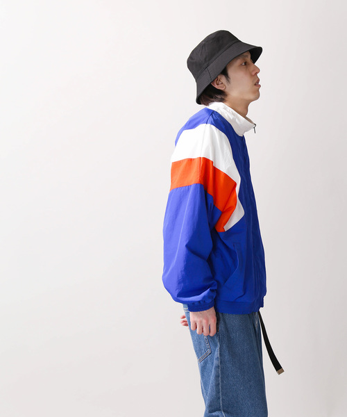 WEGO（ウィゴー）の「WEGO/ナイロンスタンドブルゾン（ブルゾン・メンズ・ブルー/ネイビー/ブラック・LARGE/MEDIUM）」の16枚目の写真