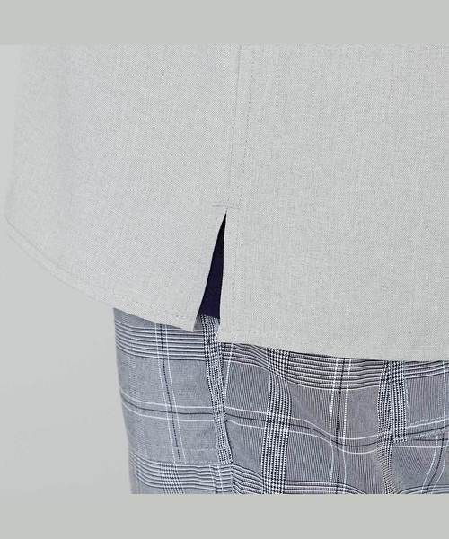 EMMA CLOTHES（エマクローズ）の「ワイドシルエット長袖オープンカラーシャツ（シャツ/ブラウス・メンズ・ライトグレー/ブラック/ネイビー/ライトベージュ・M/L）」の14枚目の写真