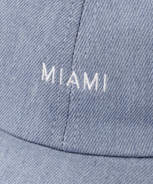 LOWRYS FARM（ローリーズファーム）の「シシュウロゴＣＡＰ　795555（キャップ・レディース・ブルー/ブラック/オフホワイト・FREE）」の6枚目の写真