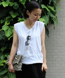 Deuxieme Classe | Henley 天竺Tシャツ◆(Tシャツ/カットソー)