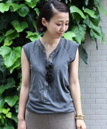 Deuxieme Classe | Henley 天竺Tシャツ◆(Tシャツ/カットソー)