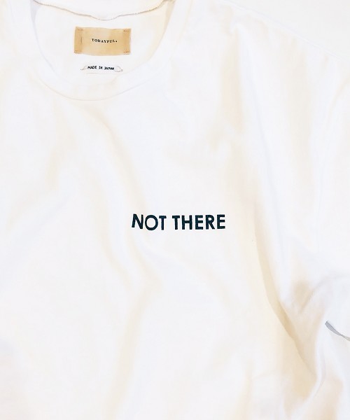 TODAYFUL（トゥデイフル）の「NOT THERE Tシャツ（Tシャツ/カットソー・レディース・レッド/ネイビー・FREE）」の13枚目の写真