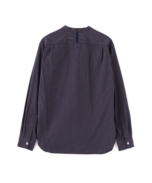 MHL.（エムエイチエル）の「STRIPE COTTON OXFORD（シャツ