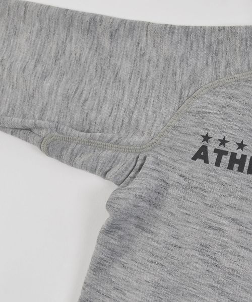 ATHLETA(アスレタ)の「ATHLETA:ジップ フード パーカー【SHIPS別注】(100~130cm)(パーカー・キッズ・ブラック/グレー・100/110/120/130)」の8枚目の写真