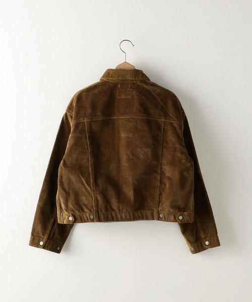 WESTOVERALLS（ウエストオーバーオールズ）の「＜WESTOVERALLS＞CORDUROY TRACKER JACKET/ブルゾン（ブルゾン・メンズ・ブラック/ブラウン・SMALL/F）」の3枚目の写真