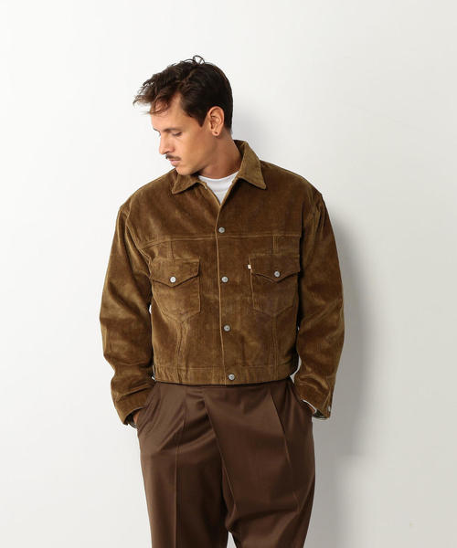 WESTOVERALLS（ウエストオーバーオールズ）の「＜WESTOVERALLS＞CORDUROY TRACKER JACKET/ブルゾン（ブルゾン・メンズ・ブラック/ブラウン・SMALL/F）」の11枚目の写真
