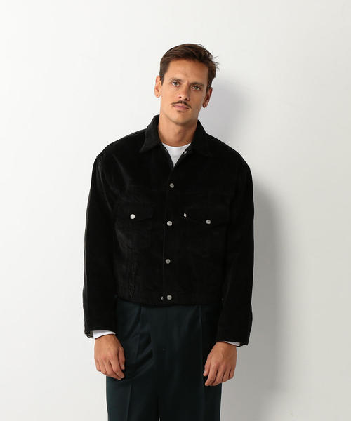 WESTOVERALLS（ウエストオーバーオールズ）の「＜WESTOVERALLS＞CORDUROY TRACKER JACKET/ブルゾン（ブルゾン・メンズ・ブラック/ブラウン・SMALL/F）」の12枚目の写真