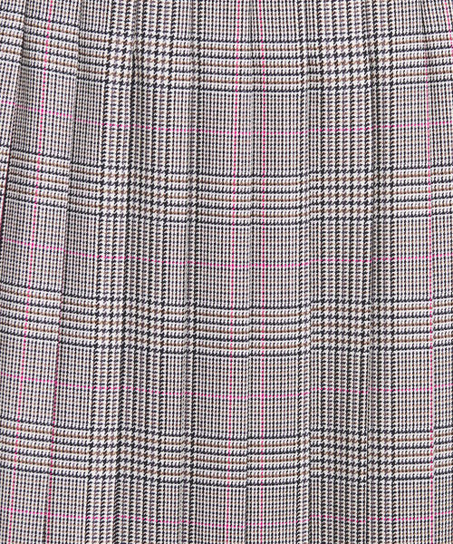 UNITED ARROWS(ユナイテッドアローズ)の「UBCS P/W チェック プリーツスカート(スカート・レディース・ブラウン/グレー・38/36/40)」の5枚目の写真