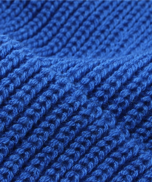 green label relaxing（グリーンレーベルリラクシング）の「GLR カラーニットワッチ ◇（ニットキャップ/ビーニー・キッズ・グレー/レッド/イエロー/ケリー/コバルトブルー/ネイビー・フリー）」の9枚目の写真