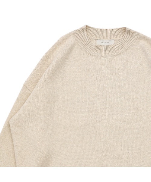 select MOCA（セレクトモカ）の「リブスリーブルーズニット（ニット/セーター・レディース・ベージュ/ブラウン/チャコール/ラベンダー/アイボリー/ライトカーキ・FREE）」の17枚目の写真