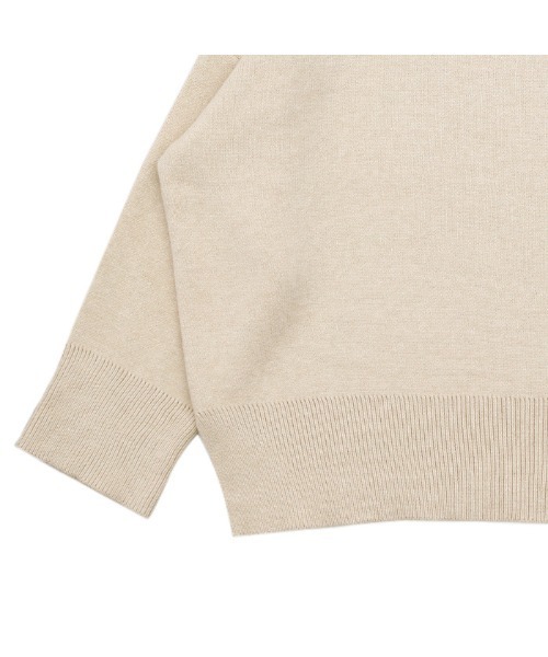 select MOCA（セレクトモカ）の「リブスリーブルーズニット（ニット/セーター・レディース・ベージュ/ブラウン/チャコール/ラベンダー/アイボリー/ライトカーキ・FREE）」の18枚目の写真