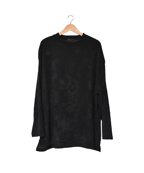 MinoriTY（マイノリティ）の「オーバーサイズクルーネックニットソー（ニット/セーター・メンズ・ブラック/ベージュ/ネイビー/カーキ/グリーン/杢グレー/ワイン・M/L）」の12枚目の写真