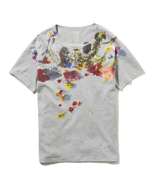 rehacer(レアセル)の「rehacer : Flower Garden Made in Japan / フラワー ガーデン Tシャツ メイドインジャパン(Tシャツ/カットソー・メンズ・ホワイト/ブラック/グレー/イエロー・SMALL/MEDIUM/LARGE/X-LARGE/XX-LARGE/X-SMALL)」の3枚目の写真