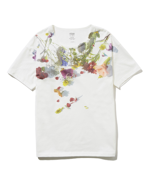 rehacer(レアセル)の「rehacer : Flower Garden Made in Japan / フラワー ガーデン Tシャツ メイドインジャパン(Tシャツ/カットソー・メンズ・ホワイト/ブラック/グレー/イエロー・SMALL/MEDIUM/LARGE/X-LARGE/XX-LARGE/X-SMALL)」の5枚目の写真
