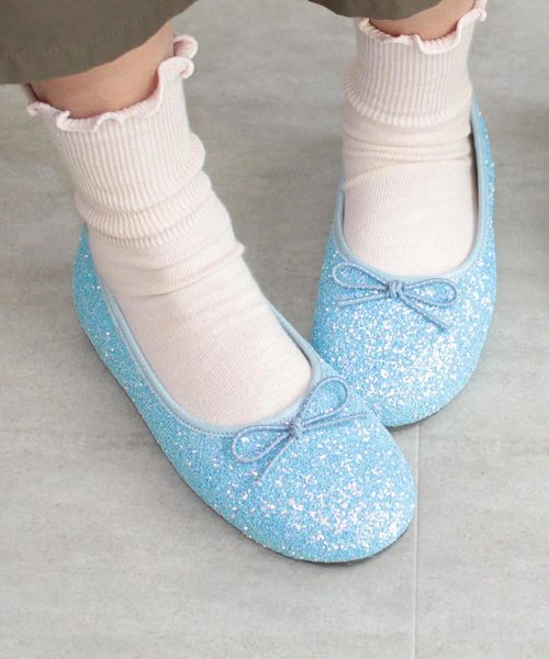 SOROTTO（ソロット）の「ぺたんこバレエシューズ 19-22cm / フォーマルシューズ（バレエシューズ・キッズ・ブラック系その他2/ブルー/ピンク系その他/ブラック/ベージュ/レッド/ピンク/ブルーグレー/イエロー/グリーン/レオパード/ブラック系その他/ゴールド/その他/グリーン系その他/レッド系その他/ブルー系その他/キャメル/チェック/オレンジ/シルバー/ゴールド系その他/ブラック系その他3/パープル/ダークブラウン/ブラウン系その他/アイボリー/その他1・19.0cm/20.0cm/21.0cm/22.0cm）」の12枚目の写真