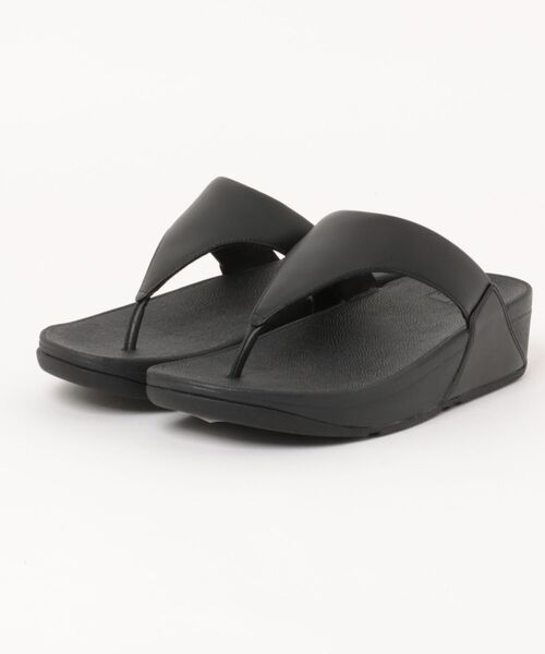 fitflop(フィットフロップ)の「LULU LEATHER TOEPOST / LULU レザー トゥーポスト サンダル(サンダル・レディース・ブラウン系その他/ゴールド系その他/ブラック/シルバー/チョコ/ブラウン系その他2/ホワイト/ライトブラウン/ライトブルー/ベージュ/ネイビー/ピンクゴールド/ピンクベージュ/Black・US6/US5/US7/US8)」の1枚目の写真