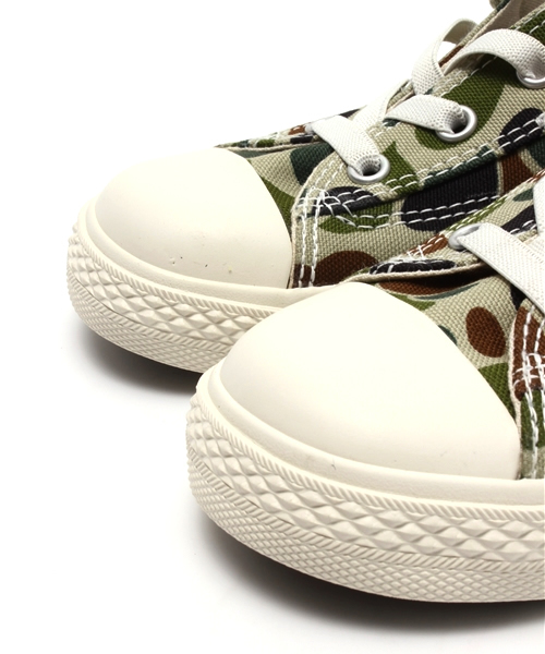 CONVERSE（コンバース）の「KID'S CANVAS CHEVRONSTAR V-1 OX/キッズ キャンバス シェブロンスター V-1 OX（スニーカー・キッズ・オリーブ/ブラック・19cm/20cm/21cm/16cm/17cm/18cm/15cm/22cm）」の6枚目の写真