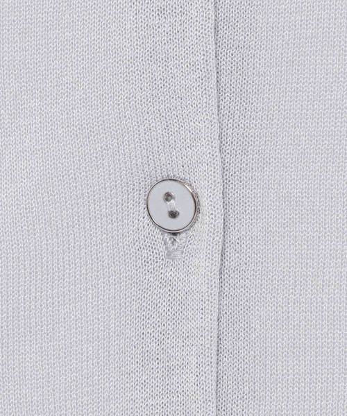 A/C DESIGN BY ALPHA CUBIC(エーシーデザインバイアルファキュービック)の「春夏カラークルーネックカーディガン(カーディガン/ボレロ・レディース・ラベンダー/ネイビー/グリーン/ピンク・M size/L size)」の19枚目の写真