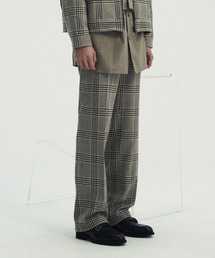 JUHA(n)STRAIGHT TROUSERS ( CHECK )(XbNX)