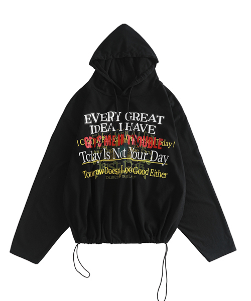 MASONPRINCEビッグシルエットパーカー ダークグレー L 日本別注】 MPオリジナル ビッグシルエット ヴィンテージ加工