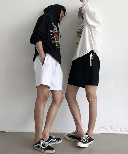 MASONPRINCE(メイソンプリンス)の「【MASONPRINCE】ビッグシルエット プリントパーカー カットソー(パーカー・メンズ・ブラック/ホワイト/グレー・S/M/L)」の11枚目の写真