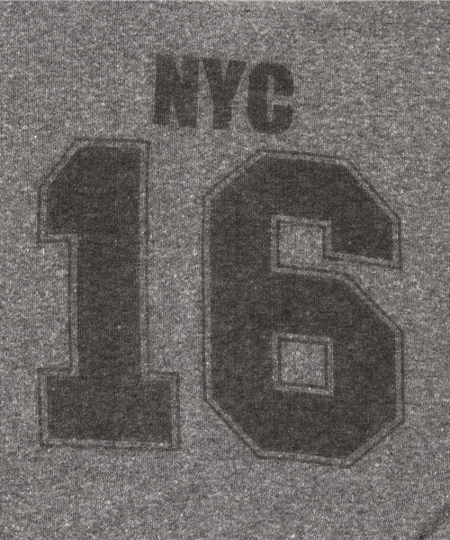 green label relaxing（グリーンレーベルリラクシング）の「NYC 16 スウェット GLR12（スウェット・レディース・ホワイト/ダークグレー・フリー）」の8枚目の写真