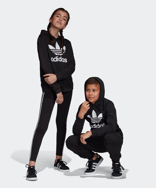 トレフォイル パーカー Trefoil Hoodie アディダスオリジナルス キッズ 子供用 パーカー Adidas アディダス のファッション通販 Zozotown