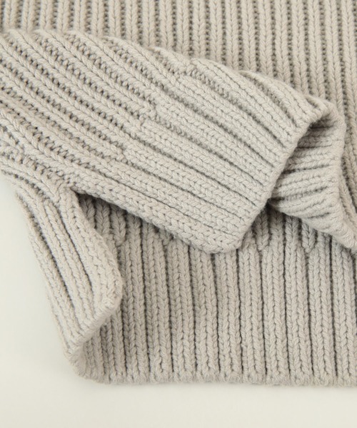 titivate(ティティベイト)の「ボリュームニット(ニット/セーター・レディース・アイボリー/ライトベージュ/ライトグレー/ライトブラウン/チャコール/ブラック・S/M)」の13枚目の写真