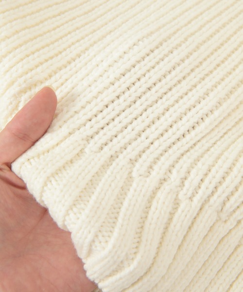titivate(ティティベイト)の「ボリュームニット(ニット/セーター・レディース・アイボリー/ライトベージュ/ライトグレー/ライトブラウン/チャコール/ブラック・S/M)」の11枚目の写真