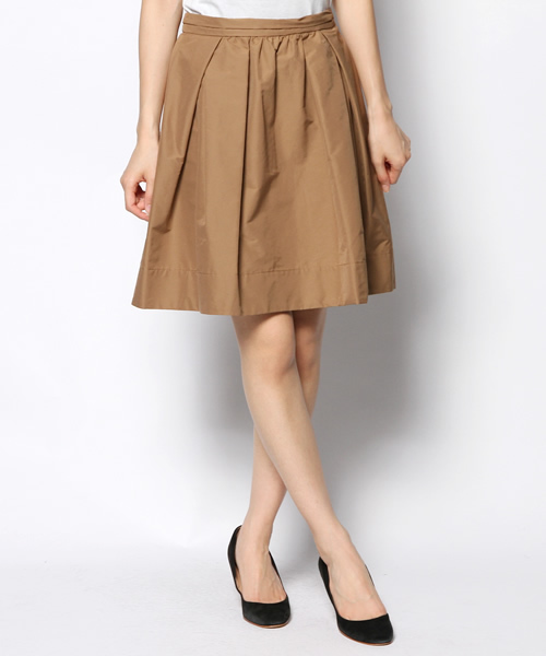 Demi-Luxe BEAMS(デミルクス ビームス)の「Demi-Luxe BEAMS / タフタタック フレアースカート(スカート・レディース・ブラック/カーキ・38/36)」の14枚目の写真