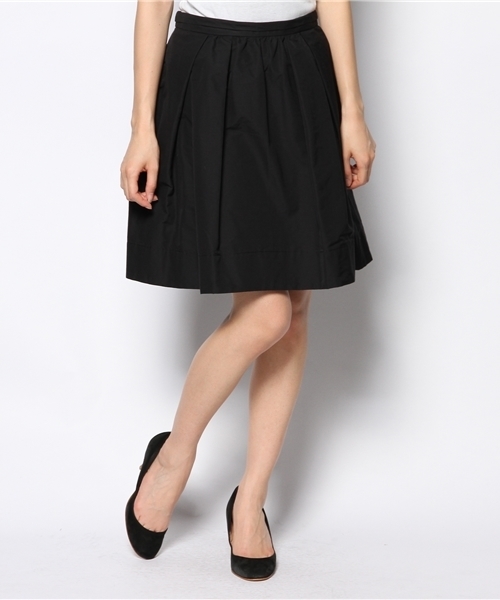 Demi-Luxe BEAMS(デミルクス ビームス)の「Demi-Luxe BEAMS / タフタタック フレアースカート(スカート・レディース・ブラック/カーキ・38/36)」の13枚目の写真