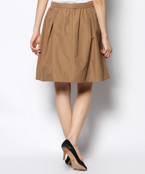 Demi-Luxe BEAMS(デミルクス ビームス)の「Demi-Luxe BEAMS / タフタタック フレアースカート(スカート・レディース・ブラック/カーキ・38/36)」の8枚目の写真