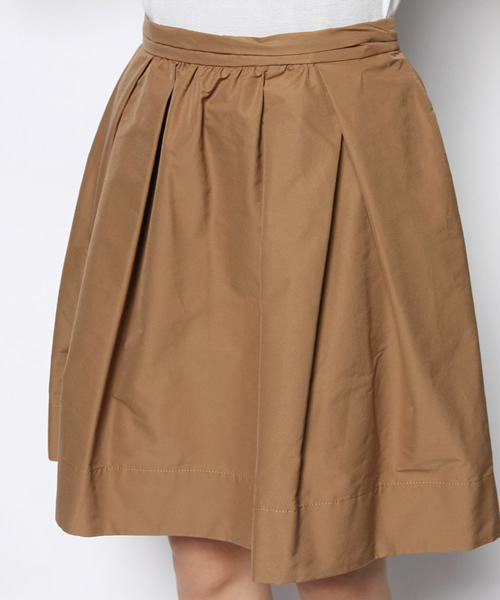 Demi-Luxe BEAMS(デミルクス ビームス)の「Demi-Luxe BEAMS / タフタタック フレアースカート(スカート・レディース・ブラック/カーキ・38/36)」の7枚目の写真