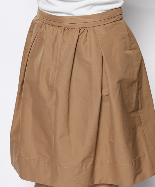 Demi-Luxe BEAMS(デミルクス ビームス)の「Demi-Luxe BEAMS / タフタタック フレアースカート(スカート・レディース・ブラック/カーキ・38/36)」の6枚目の写真