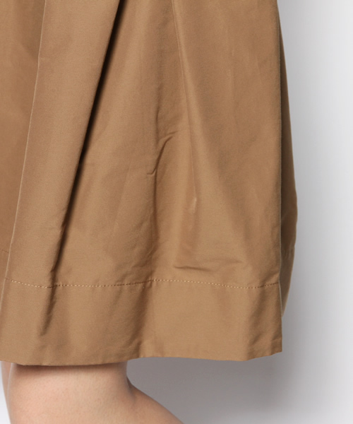 Demi-Luxe BEAMS(デミルクス ビームス)の「Demi-Luxe BEAMS / タフタタック フレアースカート(スカート・レディース・ブラック/カーキ・38/36)」の5枚目の写真