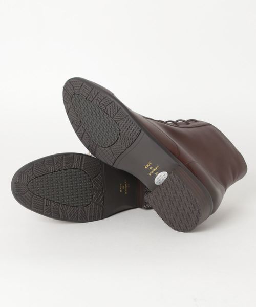 artemis by DIANA（アルテミスバイダイアナ）の「本革レースアップショートブーツ（ブーツ・レディース・ブラック/ダークブラウン・22.5cm/23.0cm/23.5cm/24.0cm/24.5cm）」の4枚目の写真