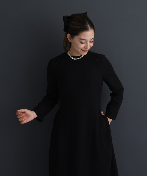 美品　CHOCOA 授乳レトロカラーワンピース【マタニティ服/授乳服】 楽天市場】授乳レトロカラーワンピース【マタニティ服／授乳服