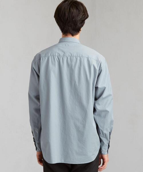 green label relaxing（グリーンレーベルリラクシング）の「CM G/D ジャストルーズ レギュラーカラー シャツ（シャツ/ブラウス・メンズ・ロイヤルブルー/ナチュラル/ダークグリーン・SMALL/MEDIUM/X-LARGE/LARGE）」の7枚目の写真