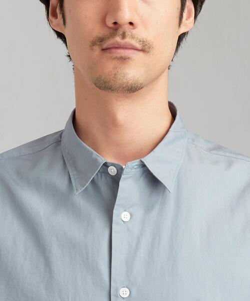 green label relaxing（グリーンレーベルリラクシング）の「CM G/D ジャストルーズ レギュラーカラー シャツ（シャツ/ブラウス・メンズ・ロイヤルブルー/ナチュラル/ダークグリーン・SMALL/MEDIUM/X-LARGE/LARGE）」の6枚目の写真