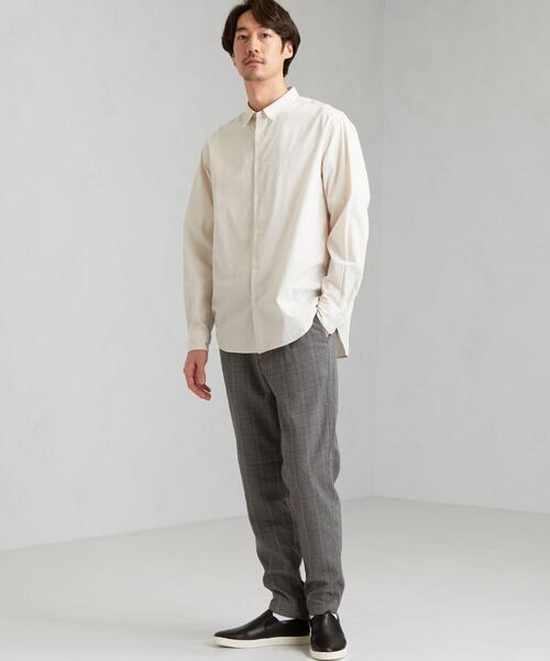 green label relaxing（グリーンレーベルリラクシング）の「CM G/D ジャストルーズ レギュラーカラー シャツ（シャツ/ブラウス・メンズ・ロイヤルブルー/ナチュラル/ダークグリーン・SMALL/MEDIUM/X-LARGE/LARGE）」の19枚目の写真