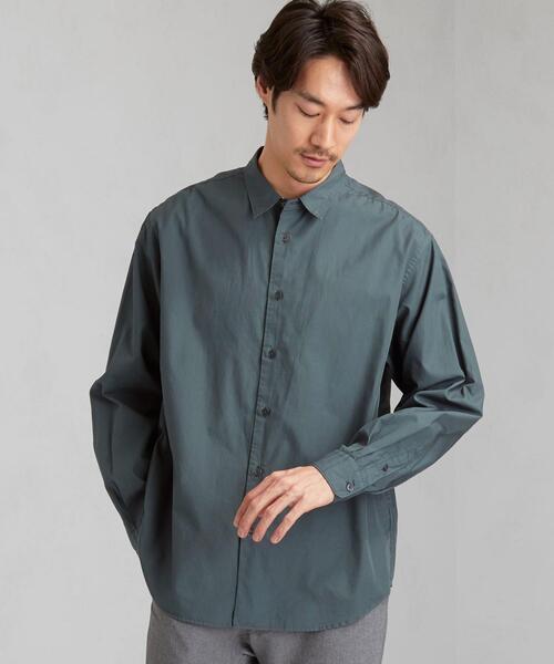 green label relaxing（グリーンレーベルリラクシング）の「CM G/D ジャストルーズ レギュラーカラー シャツ（シャツ/ブラウス・メンズ・ロイヤルブルー/ナチュラル/ダークグリーン・SMALL/MEDIUM/X-LARGE/LARGE）」の20枚目の写真