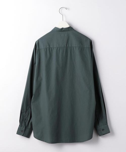 green label relaxing（グリーンレーベルリラクシング）の「CM G/D ジャストルーズ レギュラーカラー シャツ（シャツ/ブラウス・メンズ・ロイヤルブルー/ナチュラル/ダークグリーン・SMALL/MEDIUM/X-LARGE/LARGE）」の12枚目の写真